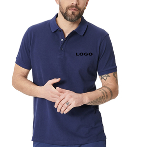 Camisa de golf de manga corta Lisa a granel para hombre al por mayor personalizada de alta calidad, polos de algodón para hombre - Product Image 1