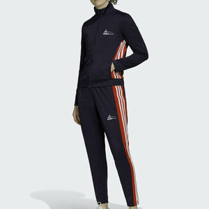 Traje de pista para mujer, de Color gris, con cremallera y bolsillos laterales, a la venta - Product Image 3