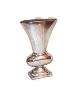 Premium Vintage Hot sell Plain Shiny Polish Classic Gary Cheap Direct Factor Selling Flower <b>Vase</b> Unique Style Fancy <b>Wedding</b> <b>Vase</b> - Product Image 1