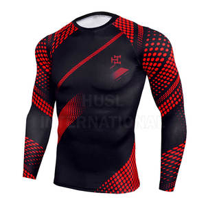 Best Quality Summer <b>Rash</b> <b>Guard</b> <b>Men</b> Custom Logo Sublimation Printing Long Spandex Quick Dry Plus Size Adults New Arrival Short - Product Image 1