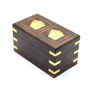 Caja de joyería de bambú con logotipo personalizado, decoración de pared artística popular encantadora, artesanías, talla de amor para el hogar, artesanías de madera de Navidad, cajas de madera - Product Image 3