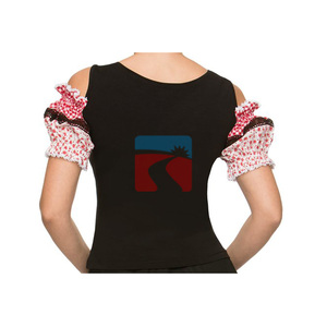 Authentic Bavarian Dirndl <b>Dress</b> Traditional German <b>Oktoberfest</b> Costume with Apron for Women - Product Image 2