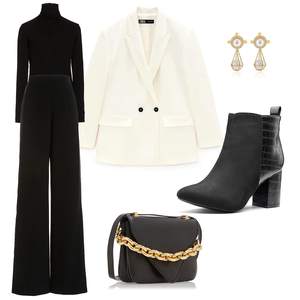 Bottines à talons hauts pour femmes, nouveau, chaussures plates, fermeture éclair, imperméables, tendance - Product Image 6