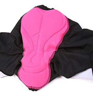 Pantalones Cortos de Ciclismo Unisex de Poliéster Negro con Almohadilla de Gel Antibacteriana, de Secado Rápido y Transpirables, Ecológicos - Product Image 4