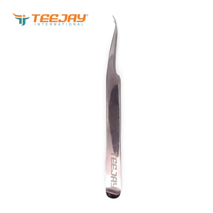 แหนบดัดขนตา TEEJAY ELT-408 สแตนเลสสตีล ปลายโค้ง 3 มม. และปลายเรียบละเอียด ยาว 10 มม. จับถนัดมือ ทนทาน และแม่นยำ - Product Image 6