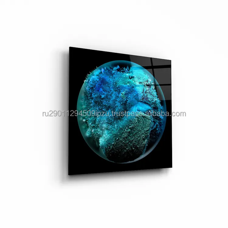 Photo printing on glass is a universal decoration method for any room, wall pictures wall art living room