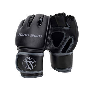 New Custom Made Genuine Leather <b>Boxing</b> <b>Gloves</b> Muay Thai <b>Kick</b> <b>Boxing</b> <b>Gloves</b> - Product Image 4