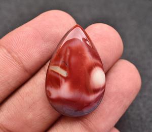อัญมณี Mookaite Cabochon ธรรมชาติของออสเตรเลีย,พลอย Mookaite สำหรับทำเครื่องประดับอัญมณีคู่ Mookaite Cabochon แบบขายส่ง - Product Image 2