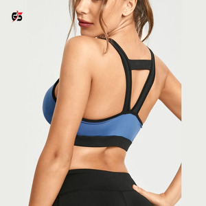 Soutien-gorge de sport en Polyester, Spandex de haute qualité, avec impression de Logo, personnalisé, pour femmes, tenue de Fitness et de Yoga, offre spéciale, 2021 - Product Image 2
