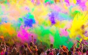 Poudre de couleur Holi indienne à succès, poudre de course de couleur, poudre de couleur Gulal Holi, 500 g, parfum sucré, festivals, célébrations, fêtes - Product Image 6