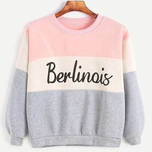 Sweat-shirt en molleton de coton imprimé pour femmes, motif à carreaux - Tailles et couleurs personnalisables - Product Image 1