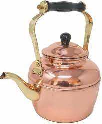 Indian Handmade Hammered Brass Lid Copper <b>Kettle</b> for Customized Size and Cheap Price Handmade Shinny Polished - Product Image 3