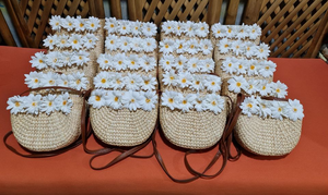 กระเป๋าถือหญ้าทะเลผักตบชวาปี2022,กระเป๋าชายหาดทำจากผ้าทอมือสำหรับผู้หญิงผู้จัดจำหน่ายจากเวียดนาม - Product Image 4