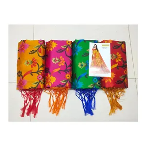 Neueste modische Kalamkari Saree mit Bluse für besondere Anlässe Kaufen Sie beim Bulk Supplier