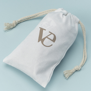 Wholesale Personalized Drawstring Cotton Bags Eco Friendly Packaging Custom Logo Cotton <strong>Draw</strong> String Bag - Product Image 5