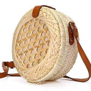Vietnamese Bamboo <b>Bag</b> for Women Unique Sovernir <b>Gifts</b> Top Handicraft <b>Bags</b> From Bamboo Sticks - Product Image 3