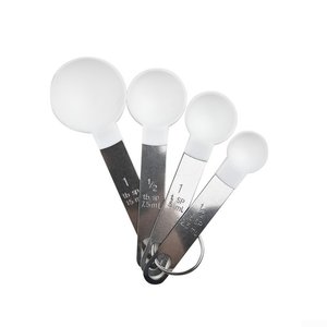 Tasses et cuillères à mesurer en acier inoxydable avec poignée gravée Meilleures ventes Outils de cuisine et de cuisine à vendre - Product Image 5