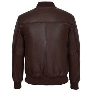 Ride in Style Chaqueta de cuero de motorista negra de alta calidad para hombre Chaqueta de motocicleta de moda para el caballero exigente - Product Image 6
