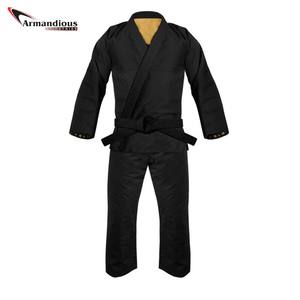 Uniforme de artes marciales bjj, calidad profesional, en tela de algodón para entrenamiento - Product Image 4