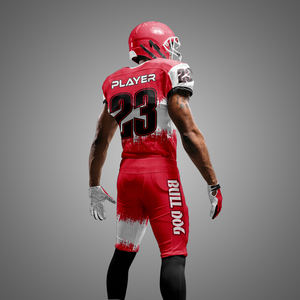 ชุดอเมริกันฟุตบอลคุณภาพสูงแบบใหม่ ขายส่ง ราคาพิเศษ ชุดกีฬาอเมริกันฟุตบอลสำหรับฤดูร้อน สำหรับสโมสรและทีม ปี 2025 - Product Image 3