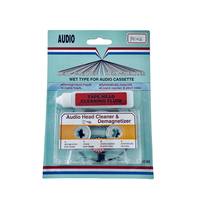 Cinta de Cassette de Audio cabeza limpiador con desmagnetizador húmedo tipo para todos de AUDIO