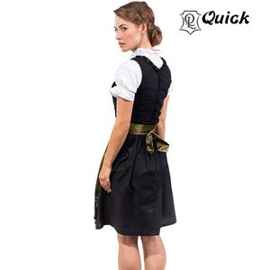 ชุดเดรสสไตล์บาวาเรียน 3 ชิ้น - ชุดเดรสผู้หญิงแบบดั้งเดิมทันสมัย ผ้าชีฟอง แต่งลูกไม้ กระดุมตกแต่ง เป็นมิตรกับสิ่งแวดล้อม เหมาะสำหรับงานคอสเพลย์และปาร์ตี้ - Product Image 5