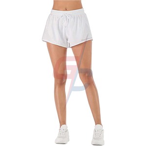 Pantalones cortos deportivos para correr y gimnasio para mujer, Shorts deportivos holgados de secado rápido con bolsillos para verano - Product Image 2