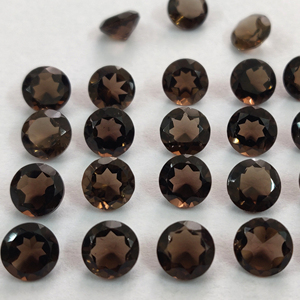 Cuarzo ahumado Natural de corte redondo, 2,2, 50,3,4,5,6,7,8,9,10mm - Product Image 1