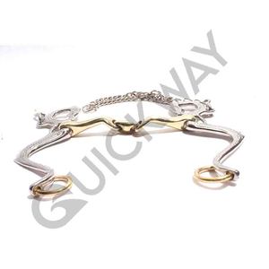 2021อเนกประสงค์ร้อนขายส่งสบายหลวมแหวน Snaffle สแตนเลสปากม้าบิต - Product Image 4