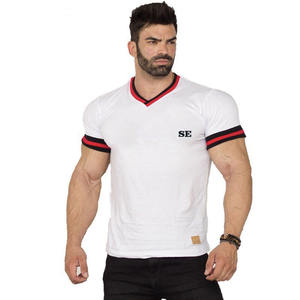Camiseta Deportiva Informal de Algodón para Gimnasio, Talla Grande, Corte Regular para Hombre, Manga Larga, Tejido Satinado de Secado Rápido, Venta al Por Mayor - Product Image 1