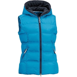 Chaleco de jinete de caballo con aislamiento cálido de alta calidad con capucha, ropa ecuestre ajustada para mujer, chaleco de salto de invierno - Product Image 5