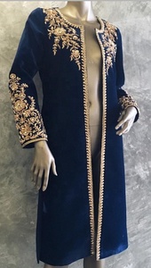 --New--Elegant & Stunning--Heavy Jaacket for Evening Party-wear with Embellished in Crystal glass beads stone work=2020. - Product Image 2