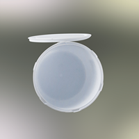 Seau à peinture en plastique cylindrique blanc Offre Spéciale de 1 litre avec sérigraphie Seaux à baril en PP vides bon marché