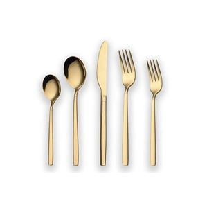 Wholesale Brass Spoon <b>for</b> Handle Design Spoon and Set Luxury <b>Box</b> 4 PCS Flatware Cutlery <b>for</b> Custom Polished - Product Image 2