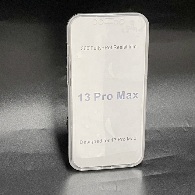 Hard PC Case 360 Transparent Soft TPU Shockproof Phone Case for iPhone 13 Pro Max 13 Mini XR XS 6 7 8 Plus