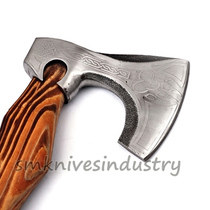 Poignée en bois justaucorps forgé et personnalisé, à haute teneur en carbone, grande roue (Smk1944), 18 pouces - Product Image 4