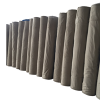 Toile de bâche en coton biologique kaki épais imperméable, style sergé, teinte unie, pour tentes, sacs et bâches de protection