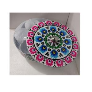 Meilleures ventes de boîtes à épices en fer de style indien Conteneurs de stockage Boîte ronde décorative Masala Conteneur à épices de l'exportateur indien - Product Image 2