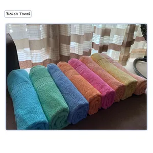 Reliable Indian Supplier of 80% Cotton Polycotton Material Bath Towels for Resorts