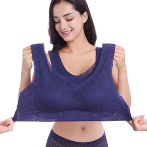 Sujetador deportivo personalizado para mujer con tirantes cruzados de alta sujeción, OEM, para fitness, entrenamiento, venta al por mayor, sin costuras, para gimnasio, yoga, running, ropa deportiva. - Product Image 3