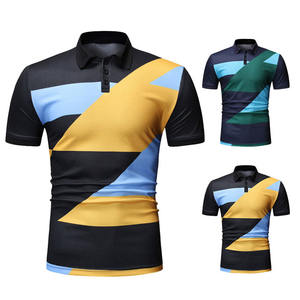 Camiseta deportiva de manga corta para hombre, polo 100% de algodón, alta calidad, informal, para gimnasio, verano, venta al por mayor - Product Image 6