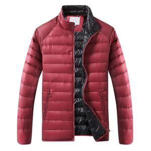 แจ็กเก็ตขนเป็ดแฟชั่นสำหรับผู้ชายในฤดูหนาวผ้าฝ้ายระบายอากาศได้ดีมีซิปปิดไซส์ใหญ่ - Product Image 1