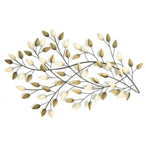 Decoración de Sala de Estar, Nuevo Diseño, Arte de Pared Hecho a Mano, Arte Abstracto Moderno con Hojas Gruesas - Product Image 2