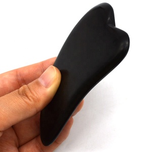 Guasha alat pijat 4 buah Set, alat wajah Gua Sha untuk perawatan akupuntur SPA, alat pijat kerokan perawatan Titik - Product Image 3