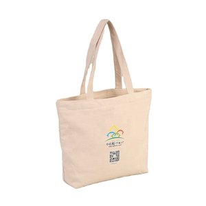 Bolso de compras de lona de algodón con Logo impreso, venta al por mayor, precio barato - Product Image 2