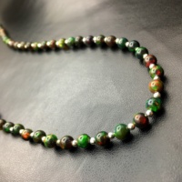Collier de perles éthiopiennes Welo en opale noire en forme de feu pour mariages, brin naturel de haute qualité, meilleur prix par