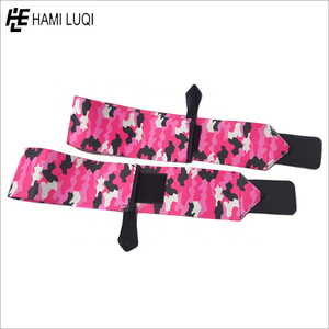 High Quality Custom Printed Polyester Gym Wrist <b>Wraps</b> Performance Weightlifting Support for Bodybuilding - Product Image 2