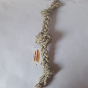 Hot Selling Highest Quality Eco-Friendly Natural Jute <b>Rope</b> Dog Toys Custom Sizes Indian OEM/ODM Accepted Wholesale Bulk Quantity - Product Image 2