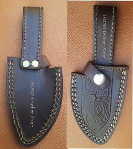 Hacha de cuero genuino personalizada, funda para acampar al aire libre - Product Image 5