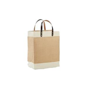 Sac fourre-tout en toile de coton écologique pour femmes à la mode avec sac fourre-tout promotionnel personnalisable à longue poignée - Product Image 1